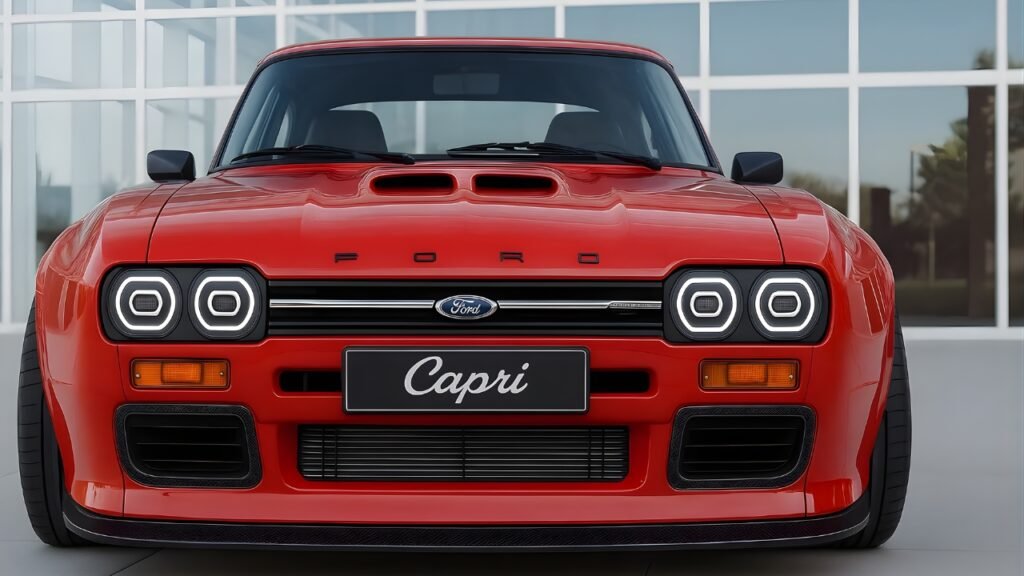 2026 Ford Capri Launched: Electric Comeback With Bold Design and Smarter Tech