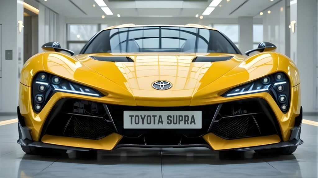2026 Toyota Celica Supra Breaks Cover Featuring Bold Design, Strong Power and Specs
